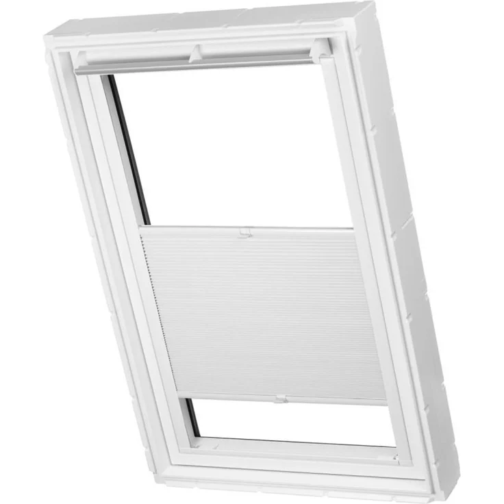 ventanara Dachfensterplissee Dachfenster passend für Velux Fenster Weiß Verdunkelung PK06 – Bild 4