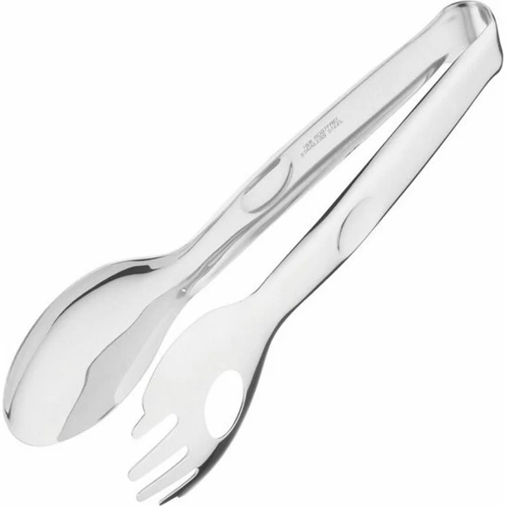 WESTMARK Salatbesteck Salat-/Servierzange, Länge: 22 cm, Rostfreier Edelstahl, Greifling – Bild 4