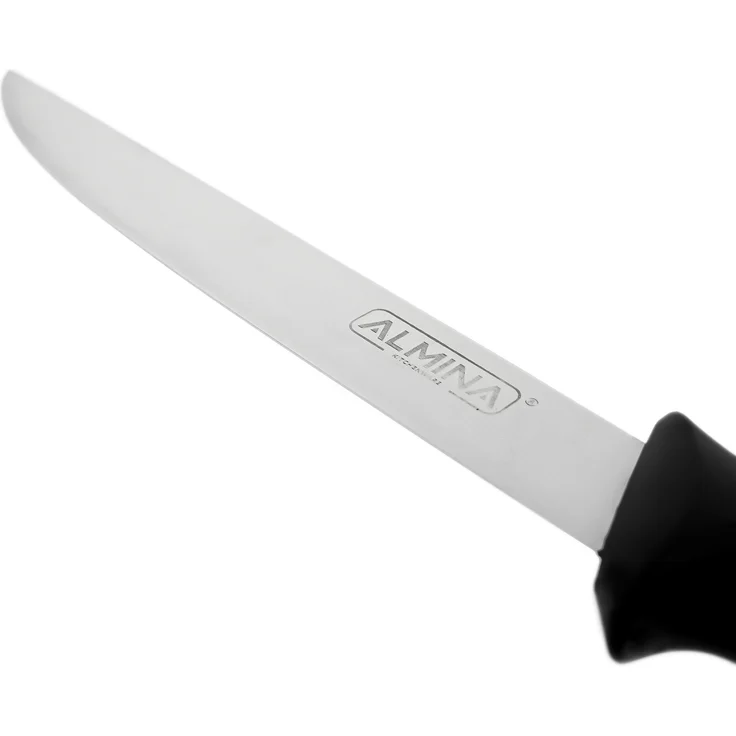 5-teiliges Messer-Set in Schwarz ideal zum Schneiden, Stechen & Entbeinen – Bild 3
