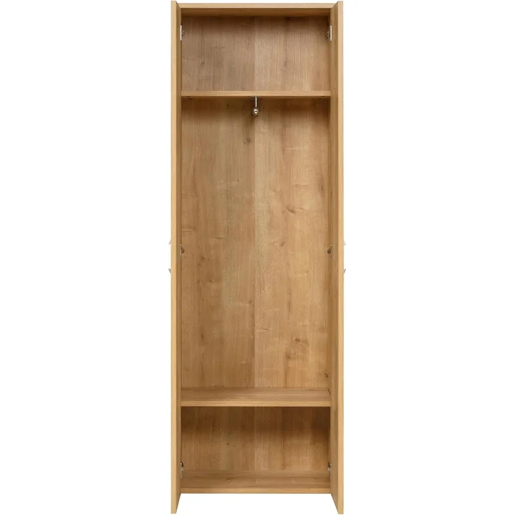 Kleiderschrank, Saphir Eiche Dekor, 60x180x34 cm – Bild 3