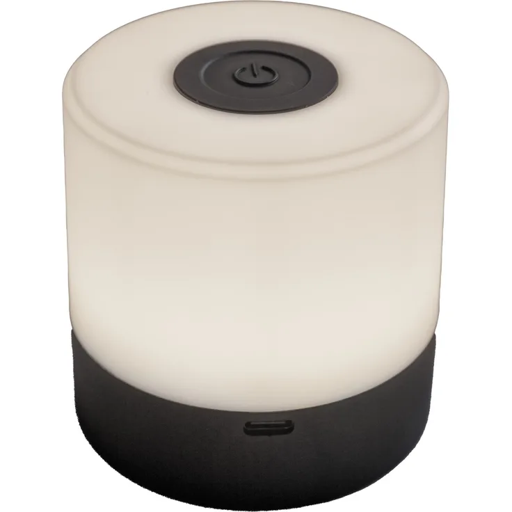 Di-KA Akku Tischleuchte SMAL 1,5W, RGB-Touchsteuerung, schwarz