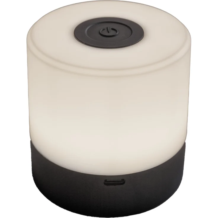 Di-KA Akku Tischleuchte SMAL 1,5W, RGB-Touchsteuerung, schwarz – Bild 1