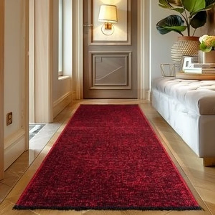 Carpettex Veloursteppich Boho Design, Rechteckig, Höhe: 7 mm, Baumwolle, Waschbarer Teppich, Boho-Stil, Wohnzimmer, Schlafzimmer – Bild 6