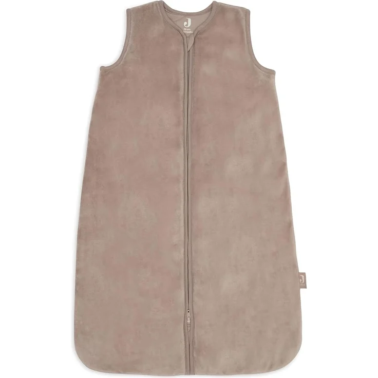 Jollein Baby Schlafsack Ärmellos Samt - Milky Coff
