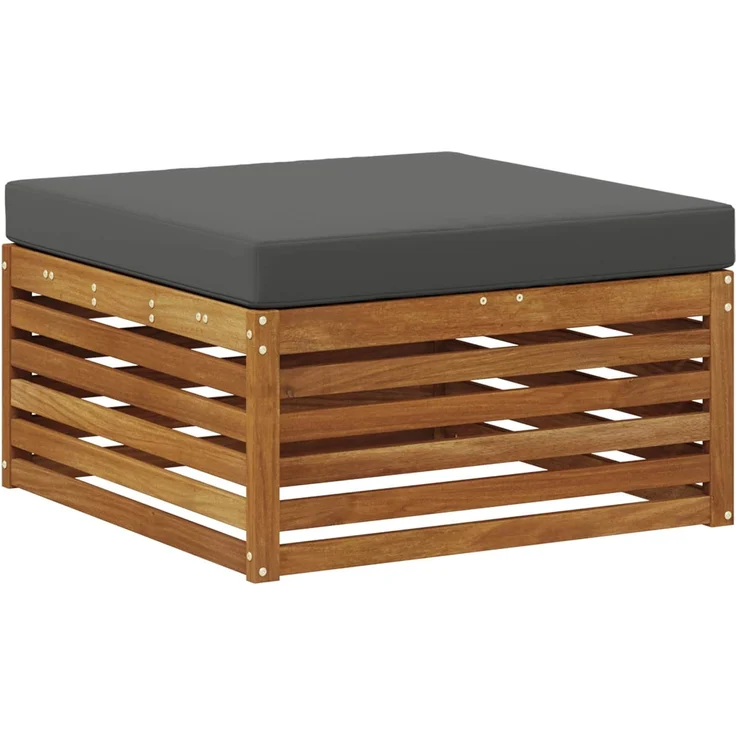 vidaXL Outdoor-Sofagarnitur 6 stk. 4-Sitzer Natur und Anthrazit 3383685 – Bild 4