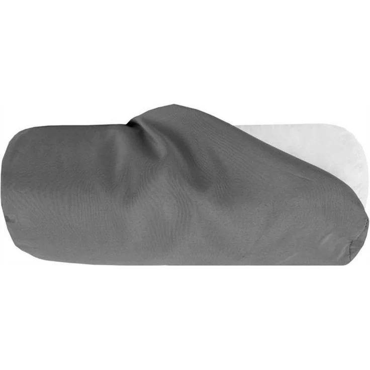 Bestlivings Bezug für Nackenrolle 10x25cm ( BxL ) Bezug in Anthrazit, in vielen Farben – Bild 4