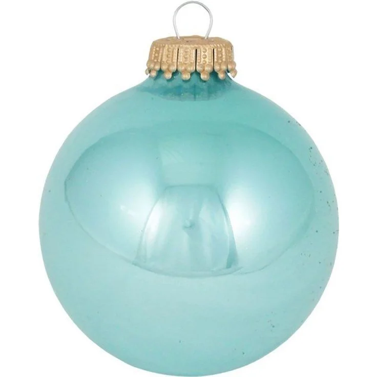 Krebs Glas Lauscha Weihnachtsbaumkugel CBK20011, Weihnachtsdeko, Christbaumschmuck, Christbaumkugeln Glas (8 St) – Bild 3