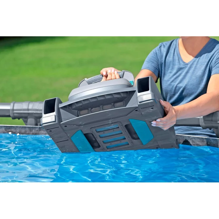 Bestway Poolroboter Aquatronix G300 bis 50 m² mit Oberflächenskimmer – Bild 6