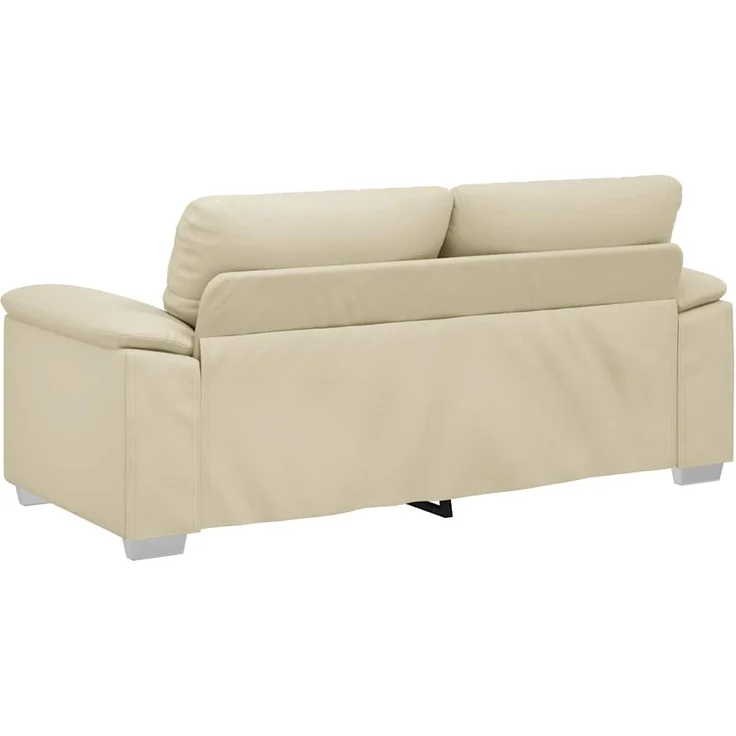 vidaXL 2-Sitzer-Sofa Creme 180x81x84 cm Kunstleder 4105339 – Bild 5