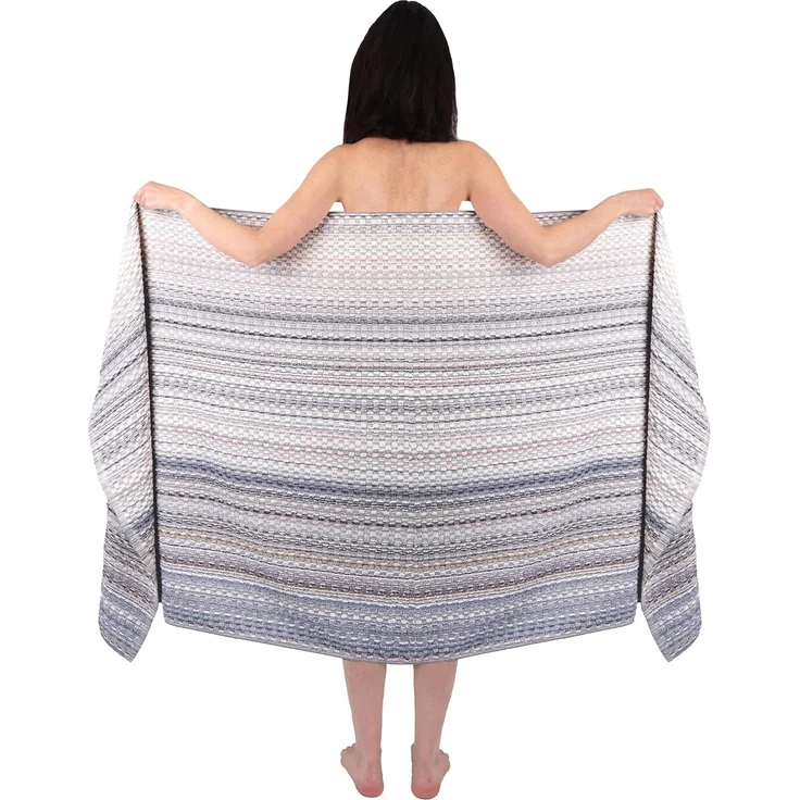 Betz Badetuch 1 groß 100 x 200 cm XXL Saunatuch Duschtuch Karo hell, (1 Stück, 1-St)