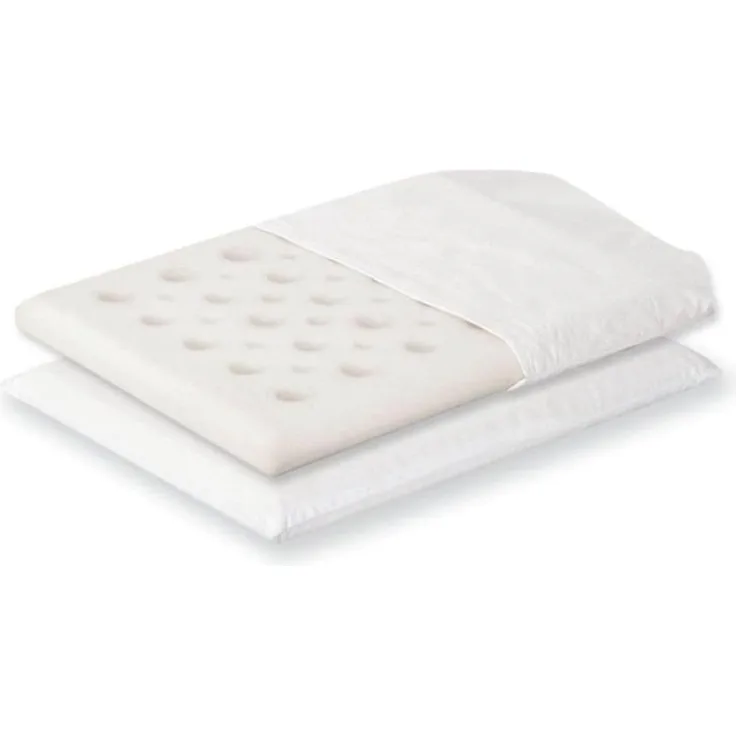 Lorelli Babykissen Air Comfort, Größe 44 x 31 x 2 cm, ab Geburt, Bezug abnehmbar weiß