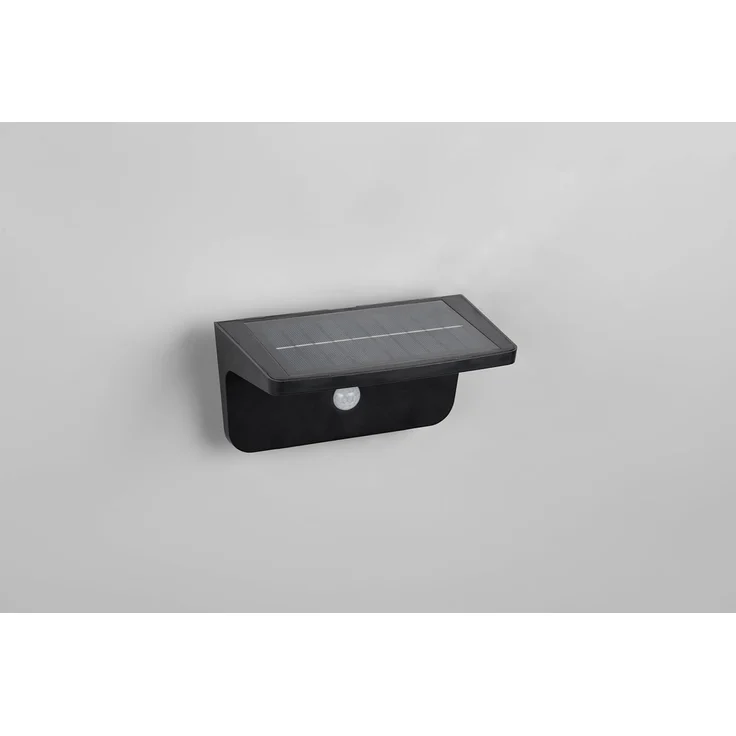 Solar Außenwandleuchte ATICO auch per USB aufladbar mit Bewegungsmelder, B: 20cm – Bild 10