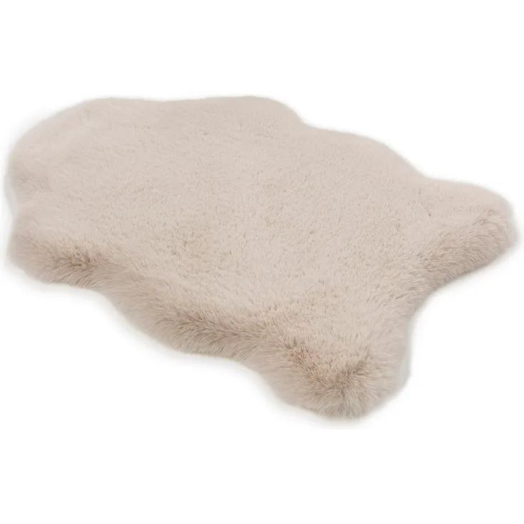 SCHÖNER WOHNEN-Kollektion Hochflor-Teppich Tender deluxe 6286, fellförmig, Höhe: 50 mm, Dekofell, Fellteppich, flauschig, waschbar, Schöner Wohnen Kollektion