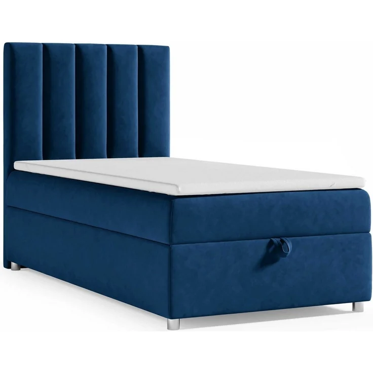 Best for Home Boxspringbett mit Bettkasten Trinity K-10 SINGLE Bonellfederkern inkl. 7 cm Topper (Einzelbett, Polsterbett gepolstertes Kopfteil, Jugendbett, Kinderbett versch. Größen, 70x200 80x200 90x200 100x200 cm), mit oder ohne Topper, Flexible Lie... – Bild 5