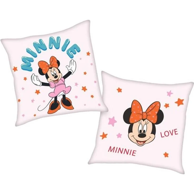 Disney Minnie Mouse Dekokissen Minnie Maus Love Kinder Deko-Kissen 40 x 40 cm Disney Minnie Mouse – Bild 2