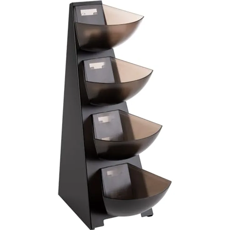 APS Multi-Rack 4-stufig schwarz/grau.