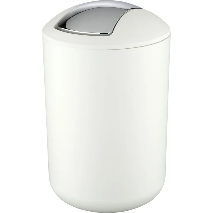 WENKO BRASIL Kosmetikeimer 6,5 Liter, Weiß