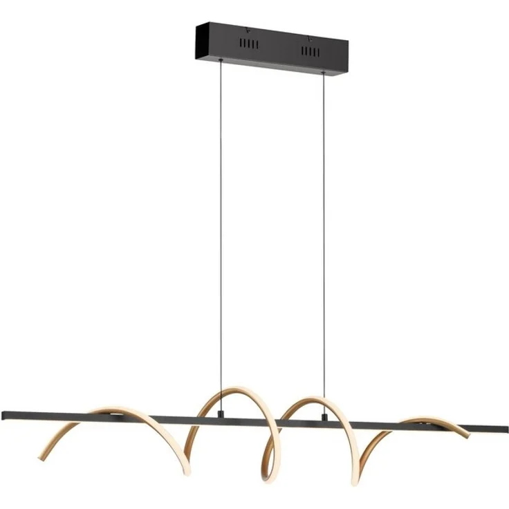 JUST LIGHT Pendelleuchte EMANDA, Dimmfunktion, LED fest integriert, Warmweiß, LED, dimmbar, Switchmo, Comfort Lift, Memory, nach Trennung vom Netz – Bild 4