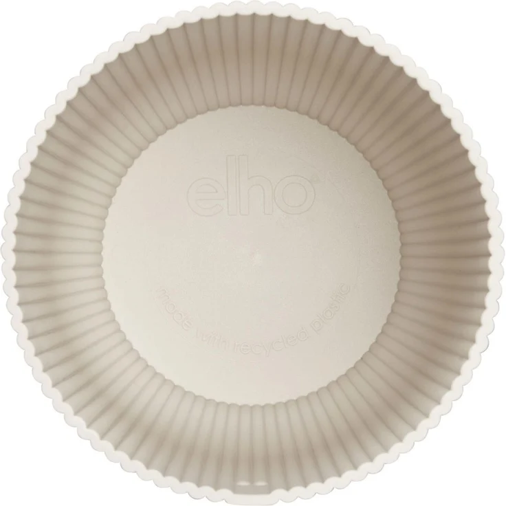 Elho Blumentopf Vibes Fold Kunststoff cremeweiß Ø 16 x 15 cm – Bild 4