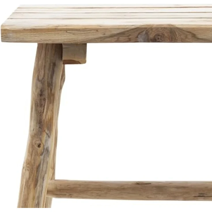 Spetebo Blumenhocker Teakholz Blumenhocker natur rechteckig - 43 x 38 cm (Anzahl, 1 St, Stück), Lieferung erfolgt fertig montiert – Bild 7