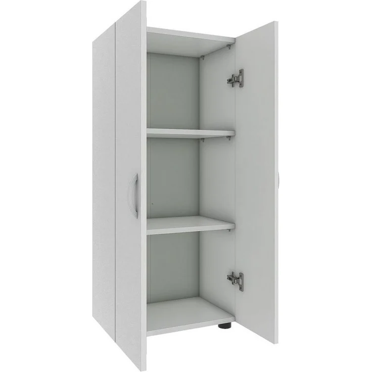 VCM Büroschrank Ulas 918433 Weiß H. 108 x B. 49 x T. 34 cm – Bild 2