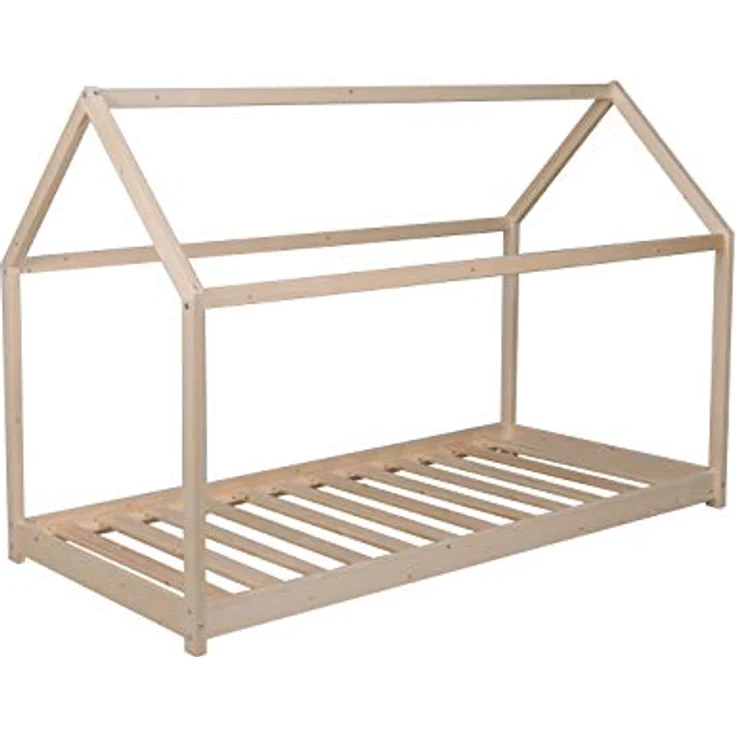 WEBER INDUSTRIES Zeltbett Panda 70x140 cm + 1 Lattenrost, Naturel – Bild 6