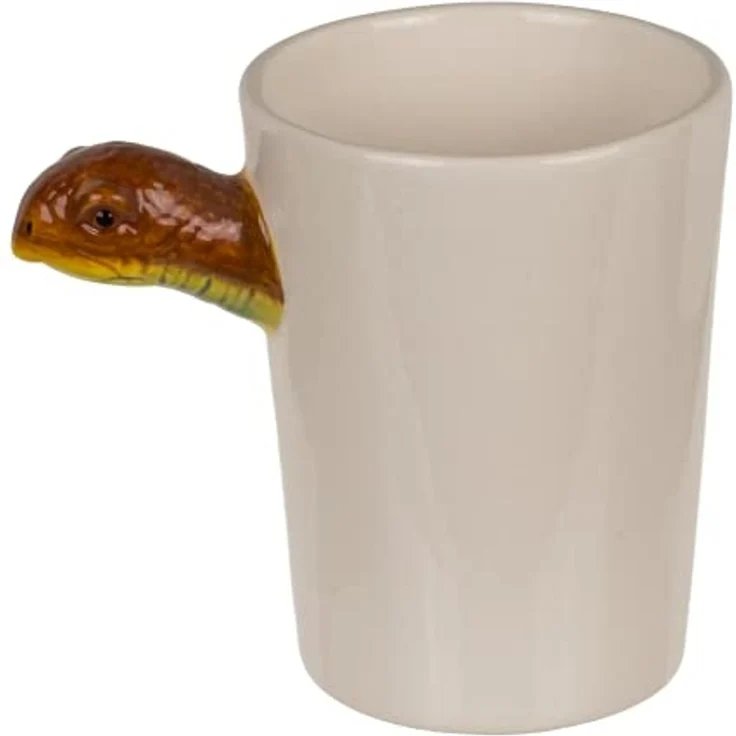 Tasse ca. 300 ml im 3D Design Meereswelt mit verschiedenen Motiven Kaffeetasse Meeresschildkröte – Bild 6