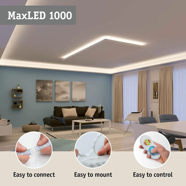 Paulmann No. 70553 MaxLED 1000 Stripe beschichtet 2,5m 6500K IP44 Protect Cover – Bild 7