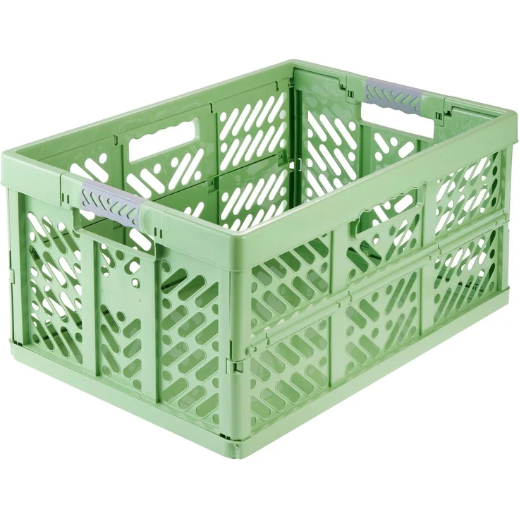 keeeper Klappbox ben eco, Profi-Klappbox mit Softgriffen, 54 x 37 x 28 cm, 45 l, 45 l, Soft-Touch-Griffe, zusammenklappbar – Bild 5