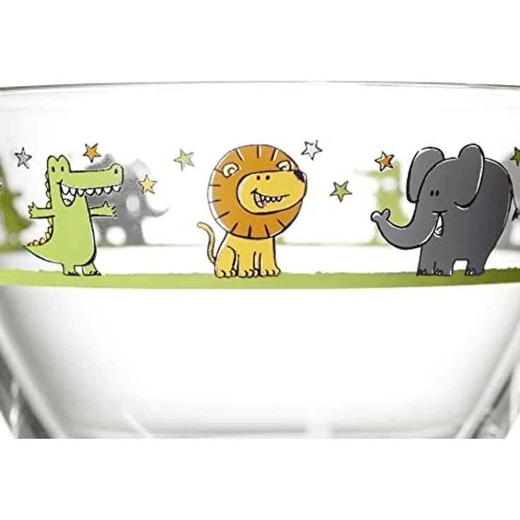 Leonardo Bambini Schale 12cm Glas Löwe/Elefant/Krokodil – Bild 5