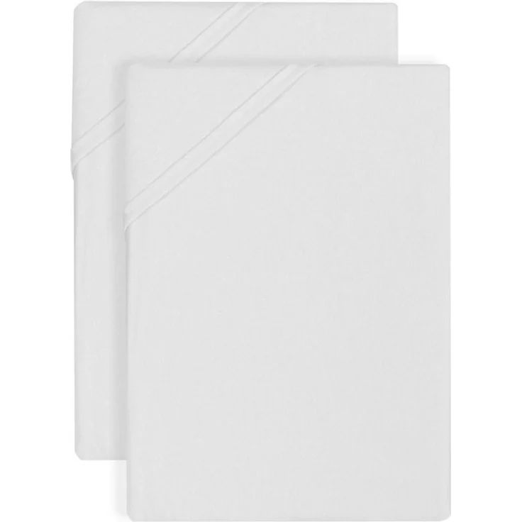 biberna Biber-Betttuch 0002710, weiß, 2x 150/250 cm – Bild 4