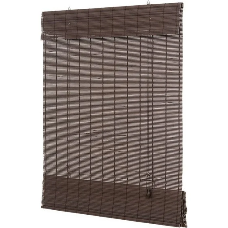 ventanara Raffrollo Bambus Raffrollo Bambusraffrollo Afrika Stil Holzrollo Seitenzugrollo – Bild 4