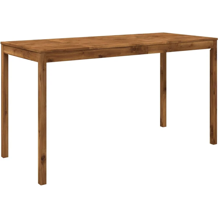 vidaXL Gartenbar-Tisch LAREN Natur 196 x 80,5 x 105 cm 901264 – Bild 2