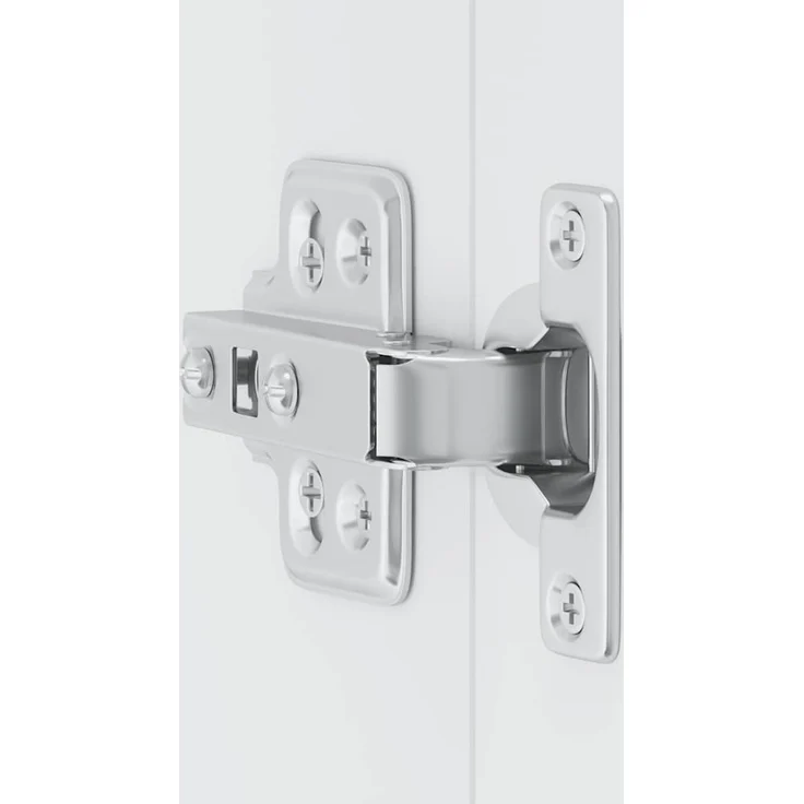vidaXL Küchen-Hängeschrank Lucca Hochglanz-Weiß Holzwerkstoff 853819 – Bild 8