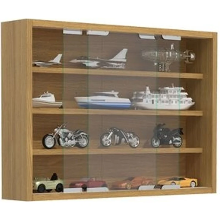 VCM Wandvitrine Agisa 918275 Buche H. 40 x B. 57 x T. 10 cm – Bild 6