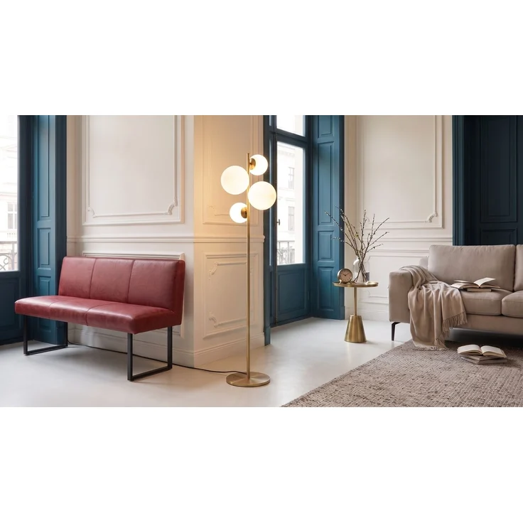 KAWOLA Stehlampe TROPEA 4-flammig Glas gold 162 x 33 x 20 cm – Bild 4