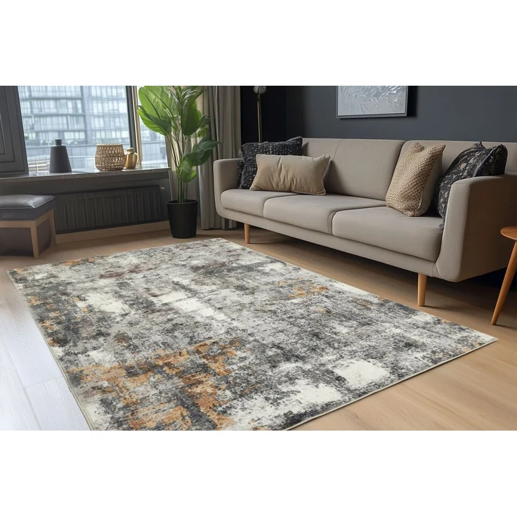 Obsession Teppich Posh 304, rechteckig, Höhe: 12 mm, modernes Design, bedruckte Qualität, Wohnzimmer – Bild 1