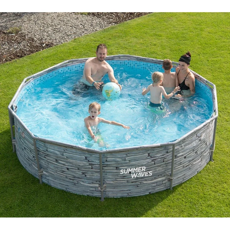 Summer Waves Active Frame Pool | Aufstellpool rund – Bild 3