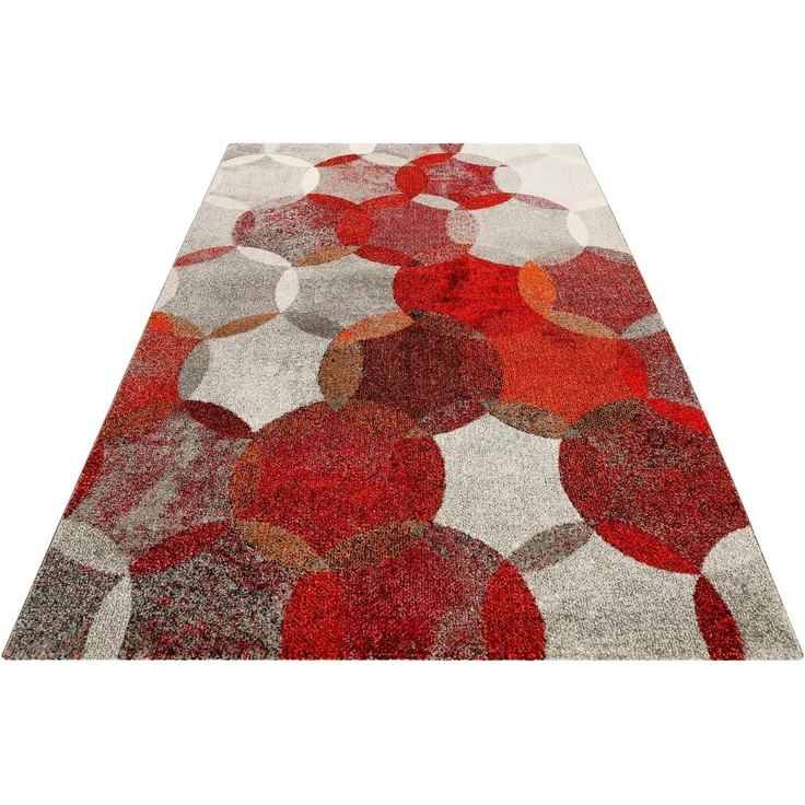 Esprit Teppich Modernina, rechteckig, Höhe: 13 mm, weicher Kurzflor in modernem Design, Wohnzimmer, Schlafzimmer, bunt – Bild 5