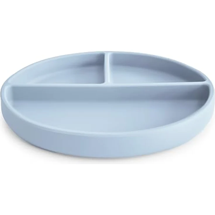 Mushie Teller Kinderteller Powder Blue – Bild 3