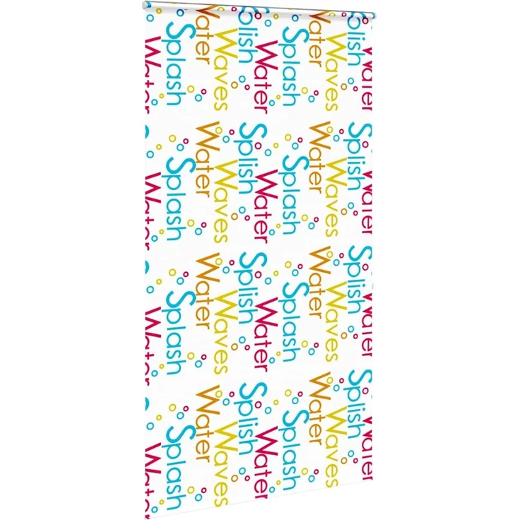vidaXL Duschrollo mit Kassette 130x240 cm Stoffbreite 126 cm 4015037 – Bild 3