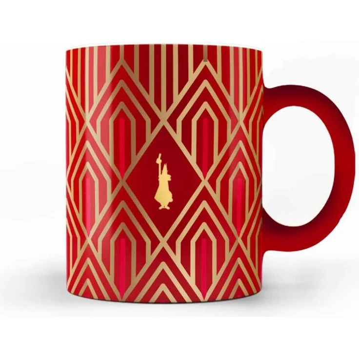 BIALETTI Moka Express Set für 6 Tassen mit 2 Tassen Déco Glamour rot 9910 – Bild 3