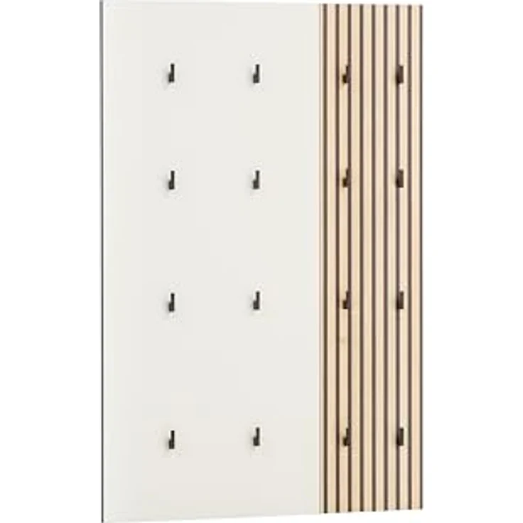 MID.YOU Garderobenpaneel Eiche Beige, Holzwerkstoff mit Aufhängemöglichkeit, 73.5x109x2.6 cm – Bild 1