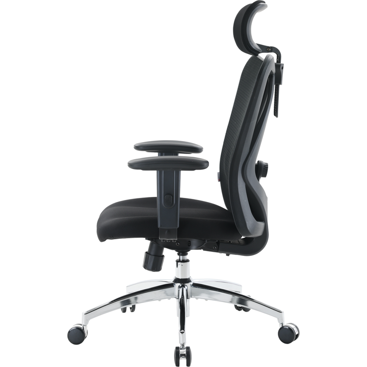 Sihoo Ergonomischer Stuhl M18, 130 x 74 cm, in Schwarz – Bild 12