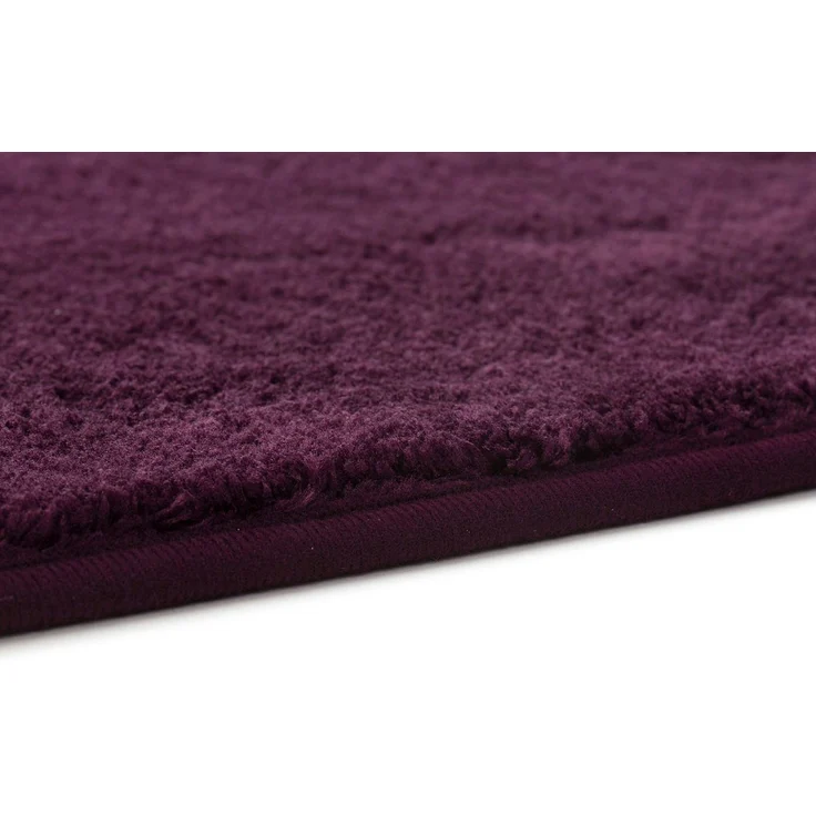 Gözze - Premium Rutschfester Badteppich, RIO, 100% Microfaser, 70x120 cm - Beere – Bild 3