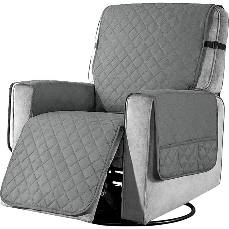 ANYSUN Sesselschoner Liegesofa Sesselbezug, Sesselschoner mit Taschen Sesselüberwurf, Wasserdicht,Anti-Schmutz Waschbar Sesselschutz für Hunde Haustiere