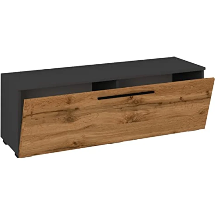 MID.YOU Lowboard Anthrazit, Holzwerkstoff, stehend, 115x39x40 cm für Wohnzimmer – Bild 3