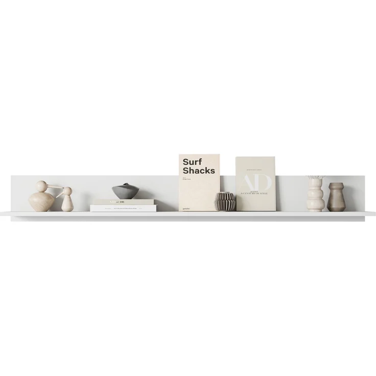 Wandboard Doppo L-138 (Farbe: Weiß) – Bild 1