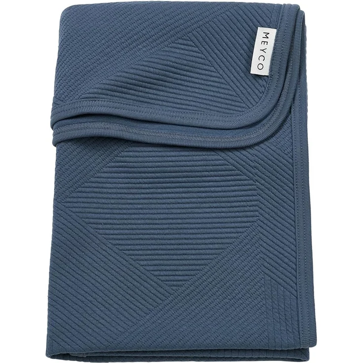 Meyco Strickdecke – Pure – 75 x 100 cm – Jacquard – Bild 1