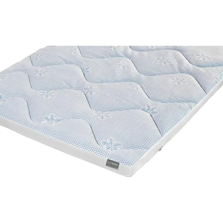 Traumnacht Cool Komfort Topper für Sommer und Winter mit kühlendem Doppeltuchbezug, 90 x 200, Öko-Tex Zertifiziert, produziert nach deutschem Qualitätsstandard – Bild 1
